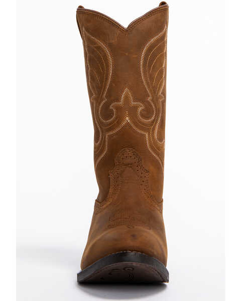 Image #5 - Shyanne Women's Donna Embroidered Leather Western Boots - Medium Toe, Brown, hi-res