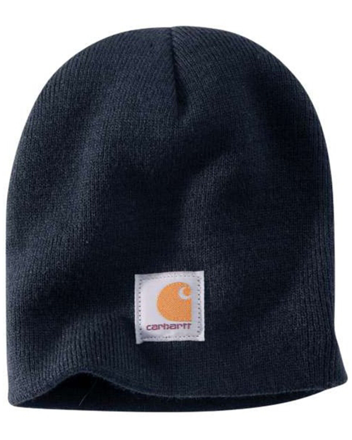 Image #1 - Carhartt Acrylic Knit Hat, Navy, hi-res