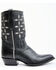 Image #2 - Planet Cowboy Women's Pee-Wee Pair-A-Dice Leather Western Boot - Snip Toe , Black, hi-res
