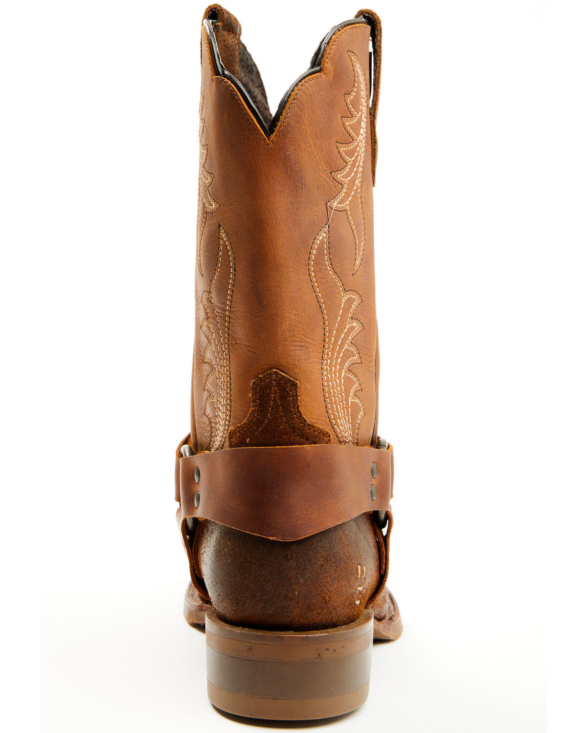Image #5 - Roan by Bed Stu Men's Saga Performance Western Boots - Broad Square Toe, Tan, hi-res