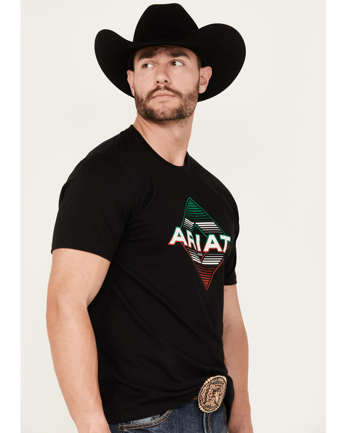 Image #2 - Ariat Men's Durango Diamond Logo Short Sleeve Graphic T-Shirt, , hi-res