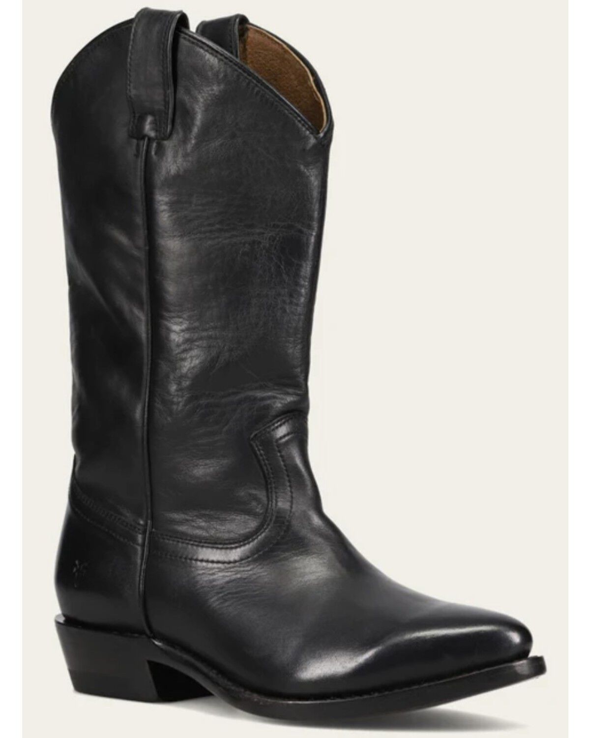 Image #1 - Frye Women's Billy Pull-On Western Boots - Snip Toe, Black, hi-res