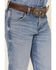 Image #2 - Wrangler Boys' Regular Medium Wash Slim Straight Jeans, Medium Wash, hi-res