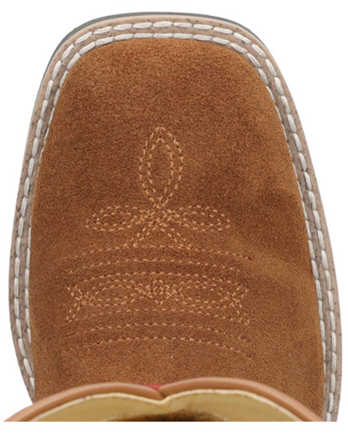 Image #6 - Smoky Mountain Little Boys' Briscoe Western Boots - Broad Square Toe, Tan, hi-res