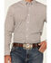 Image #3 - Cinch Men's Geo Print Long Sleeve Button-Down Western Shirt, White, hi-res