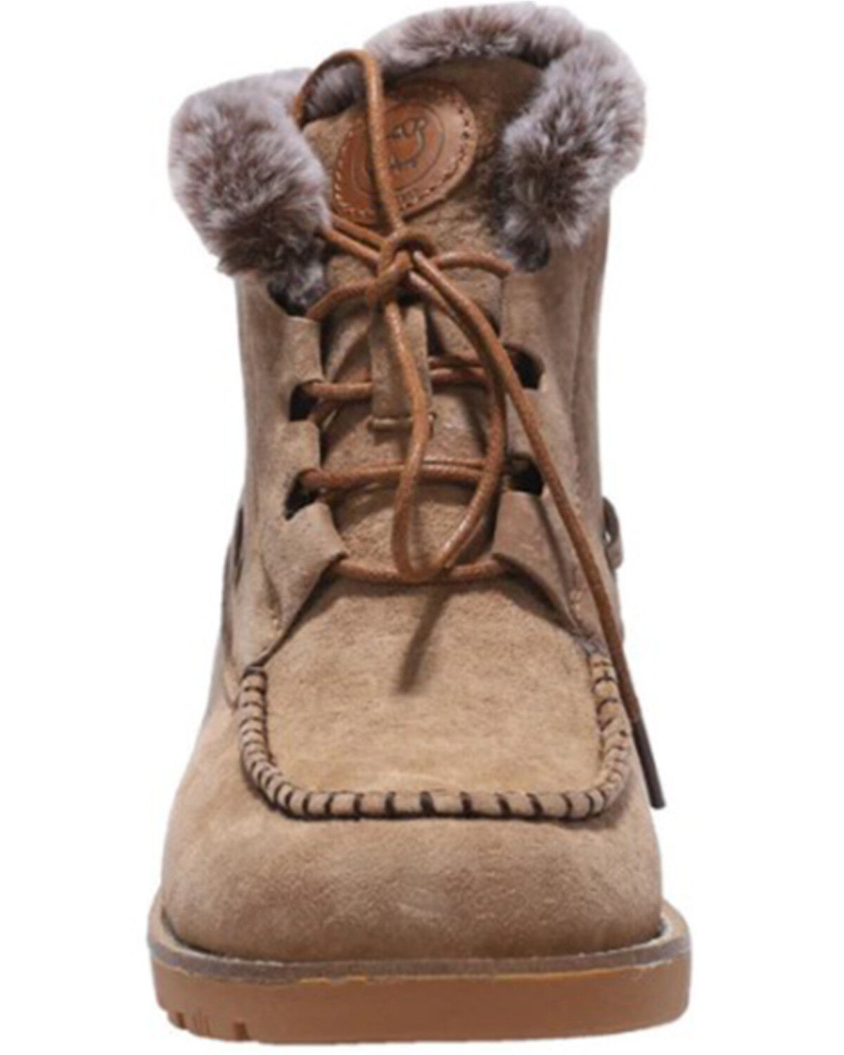 Image #4 - Lamo Footwear Women's Autumn Boots - Moc Toe, Chestnut, hi-res