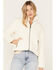 Image #2 - Cleo + Wolf Women's Quilted Corduroy Puffer Jacket, Ivory, hi-res