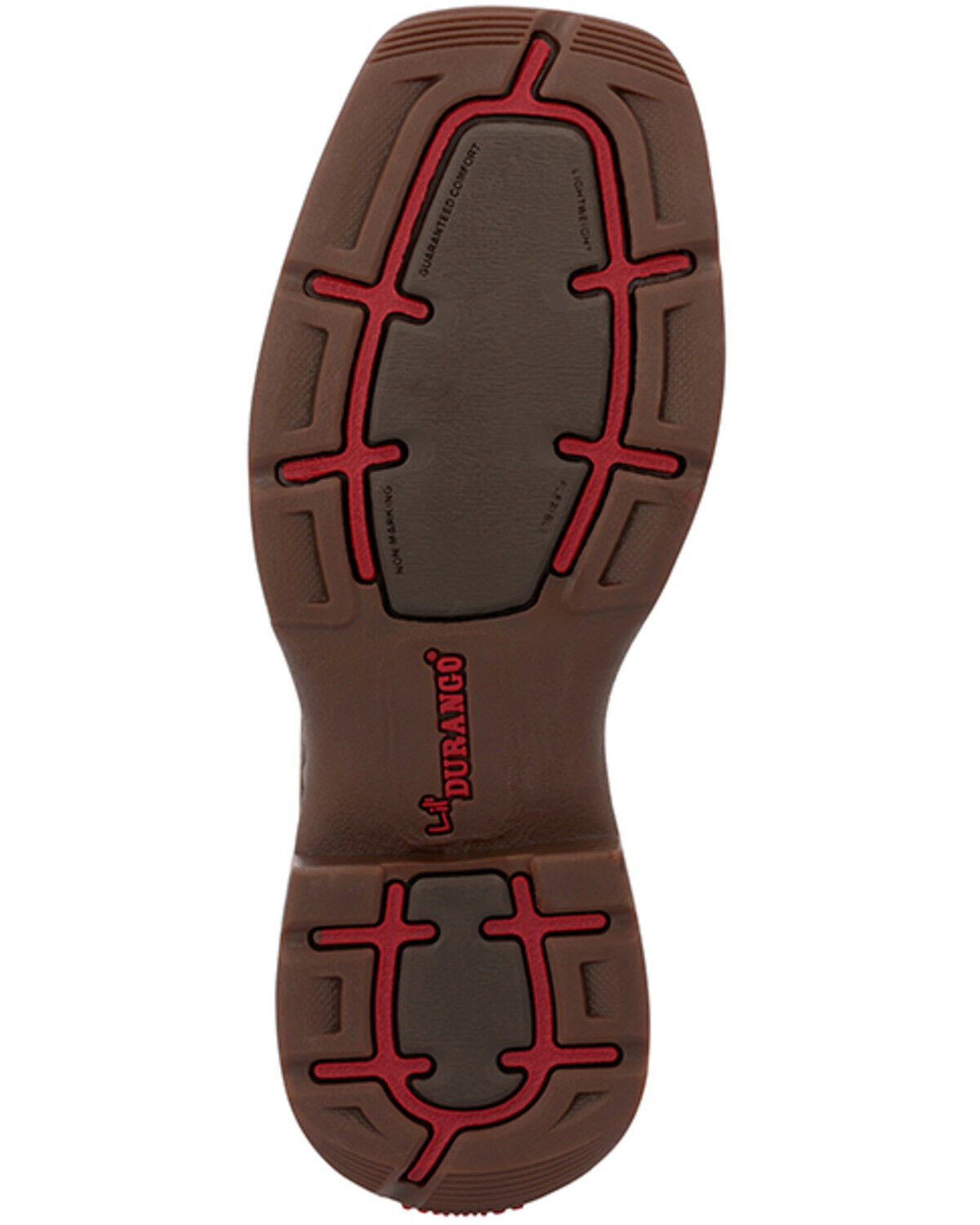 Image #7 - Durango Little Boys' Rebel Western Boots - Broad Square Toe, Brown, hi-res