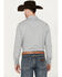 Image #4 - Cody James Men's Marietas Geo Striped Long Sleeve Western Snap Shirt, White, hi-res