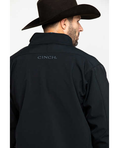 Image #5 - Cinch Men's Black Softshell Bonded Jacket, , hi-res