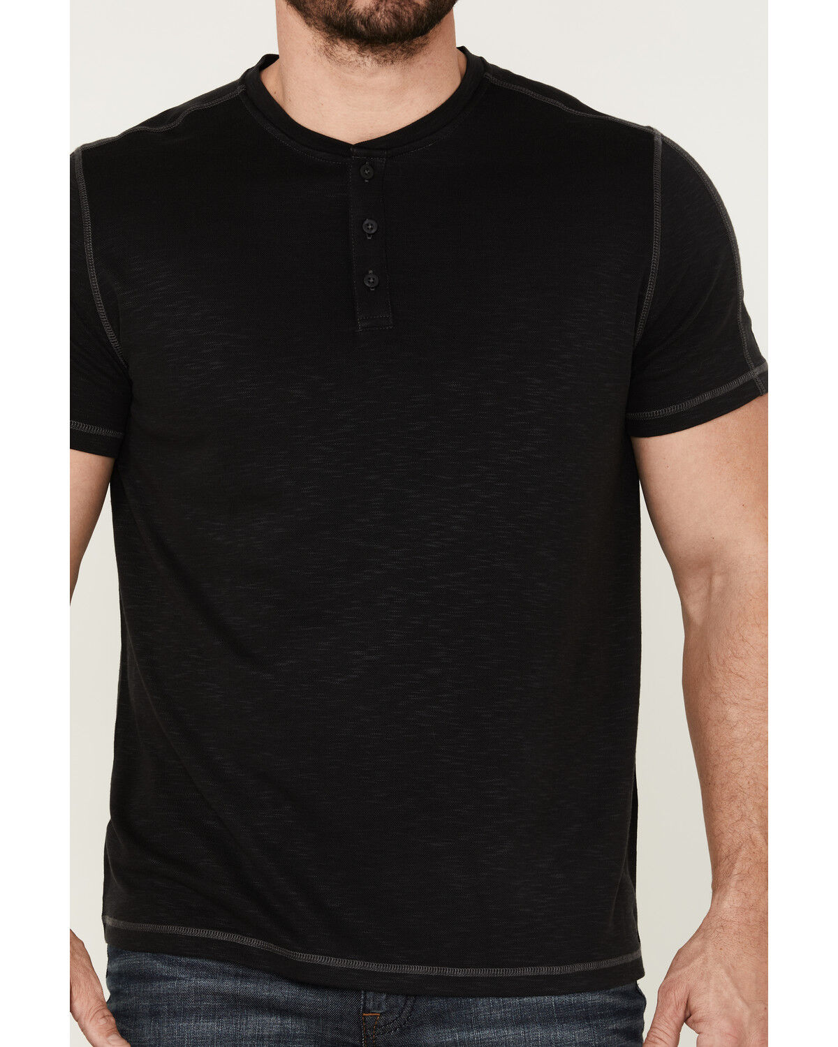 Image #3 - Flag & Anthem Men's Momentum Performance Slub Henley Short Sleeve T-Shirt, , hi-res