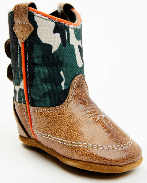 Cody James Infant Boys' Camo Poppet Boots, Green, hi-res