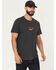 Image #4 - Brixton Men's Hardee Snake Short Sleeve Graphic T-Shirt, Black, hi-res