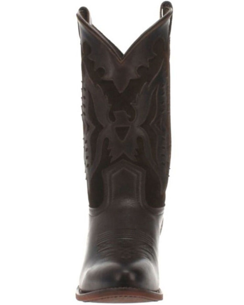 Dingo Men's Silverlake Western Boots - Round Toe, Distressed Brown, hi-res