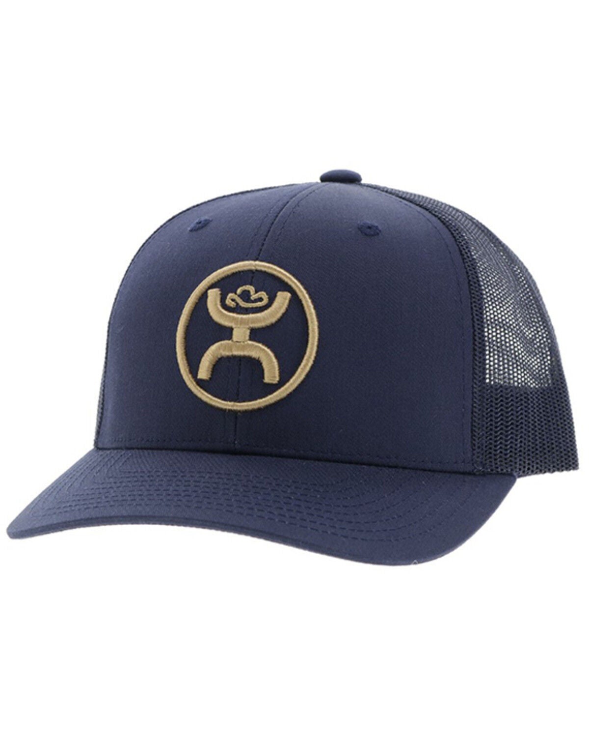 Hooey Kids' O-Classic Trucker Cap, Navy, hi-res