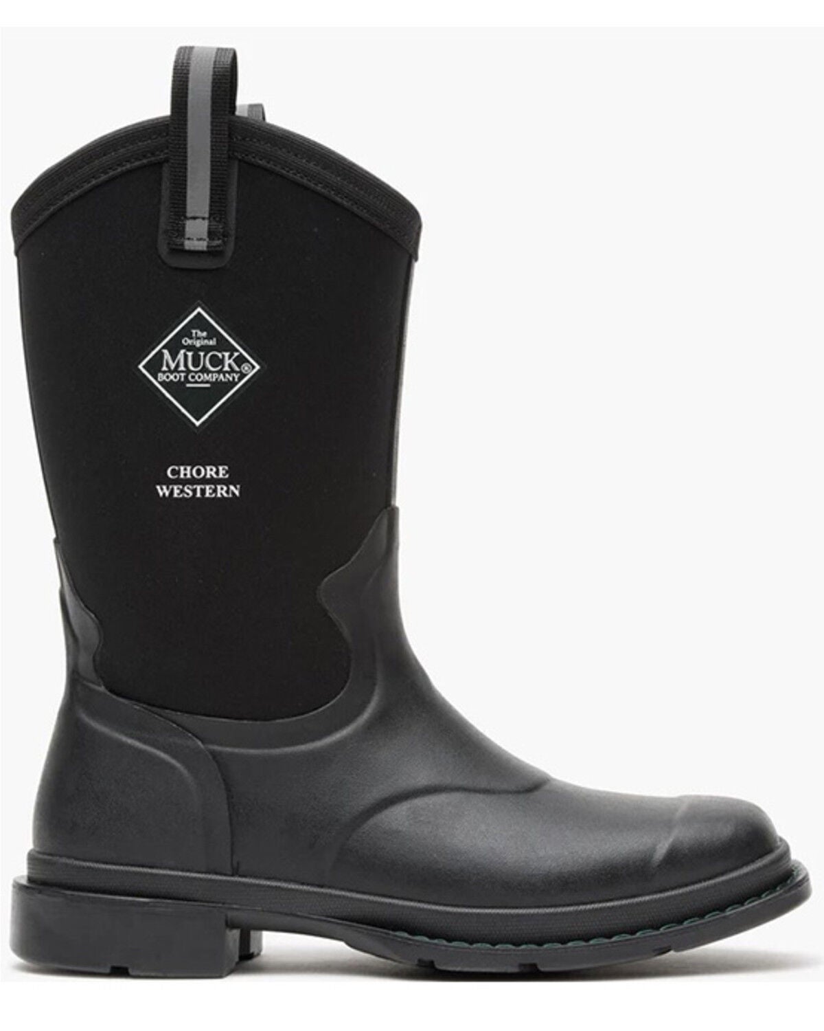 Muck Boots Women's Chore Western 12" Mid Boots - Soft Toe, Black, hi-res