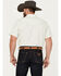 Image #4 - Gibson Trading Co Men's Holden Geo Print Short Sleeve Snap Western Shirt, White, hi-res