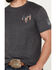 Image #3 - Buck Wear Men's Freedom Lab Short Sleeve Graphic T-Shirt, Heather Grey, hi-res