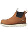 Image #2 - Ariat Women's Rebar Wedge Chelsea H20 Pull On Work Boots - Composite Toe, Brown, hi-res