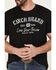 Image #3 - Cinch Men's Lead Don't Follow Short Sleeve Graphic T-Shirt, Black, hi-res