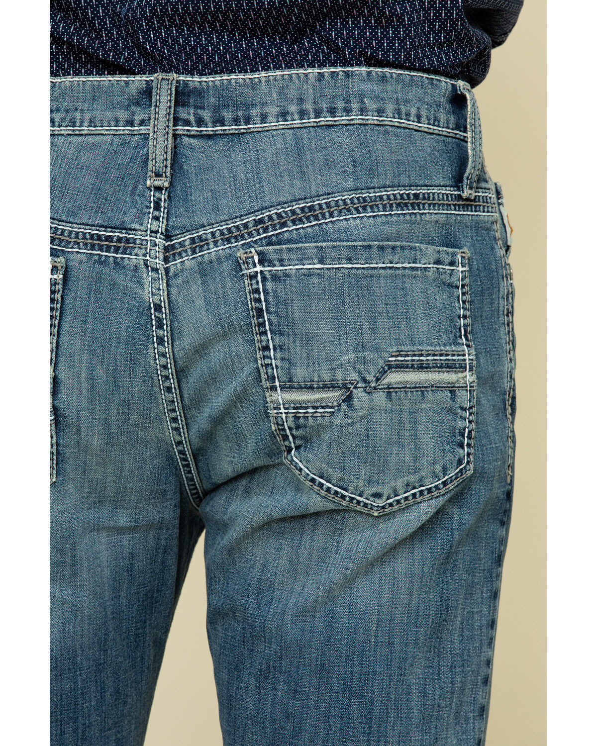 stonewash bootcut jeans