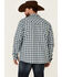 Image #4 - Cody James Men's Bonded Small Plaid Long Sleeve Snap Western Flannel Shirt , , hi-res