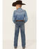 Image #3 - Cinch Boys' White Label Slim Straight Denim Jeans, Denim, hi-res