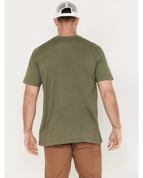 Image #4 - Hawx Men's Logo Graphic Short Sleeve T-Shirt, Green, hi-res