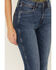 Image #2 - Wrangler Retro Women's Medium Wash Aria High Rise Flare Stretch Denim Jeans, Medium Wash, hi-res
