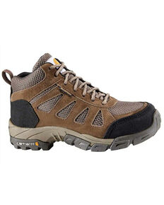 Carhartt Women's Lightweight Waterproof Hiker Boots - Soft Toe, Brown, hi-res
