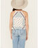 Image #4 - Rock & Roll Denim Girls' Scarf Print Tank, Natural, hi-res