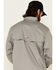 Image #5 - Ariat Men's FR Solid Vent Long Sleeve Button Down Work Shirt, Silver, hi-res