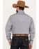 Image #4 - Stetson Men's Geo Print Long Sleeve Western Pearl Snap Shirt, Dark Blue, hi-res