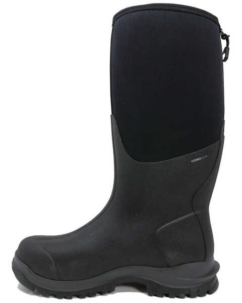 Image #3 - Dryshod Men's Legend MXT Rubber Boots - Round Toe, Black, hi-res