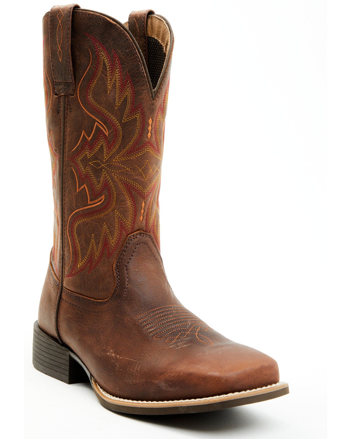 Image #1 - Cody James Cush Core&reg; Men's Major Performance Western Boots - Broad Square Toe, Cognac, hi-res