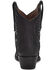 Image #4 - Circle G Women's Inlay Western Booties - Snip Toe, Black, hi-res