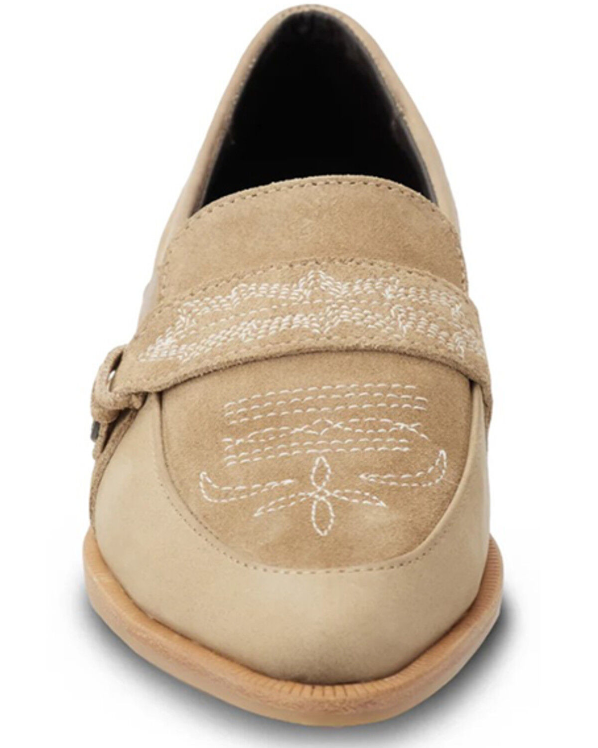 Image #4 - Lane Women's Martingale Loafers - Round Toe, Cream, hi-res
