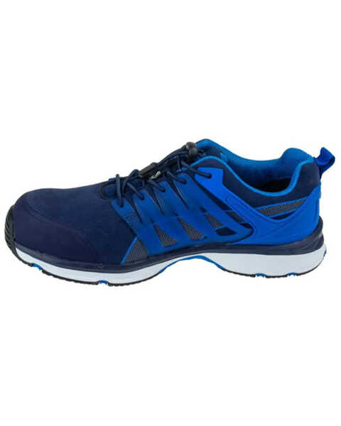 Image #3 - Puma Safety Men's Velocity 2.0 Work Shoes - Fiberglass Toe, Blue, hi-res