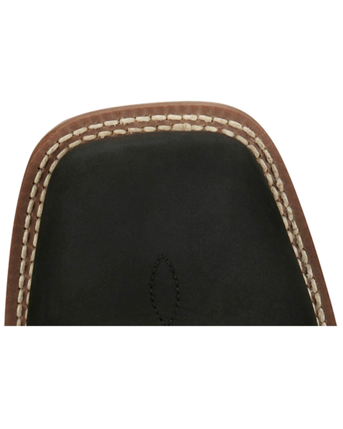 Image #6 - Justin Men's Big News Western Boots - Broad Square Toe, Black, hi-res