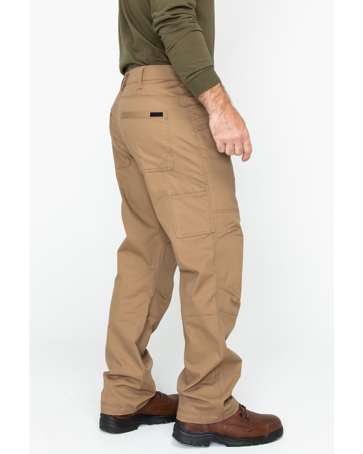 入荷通知 アプリ おすすめ Men's Hawx Brown Big - Pants Work Utility Ripstop Stretch パンツ