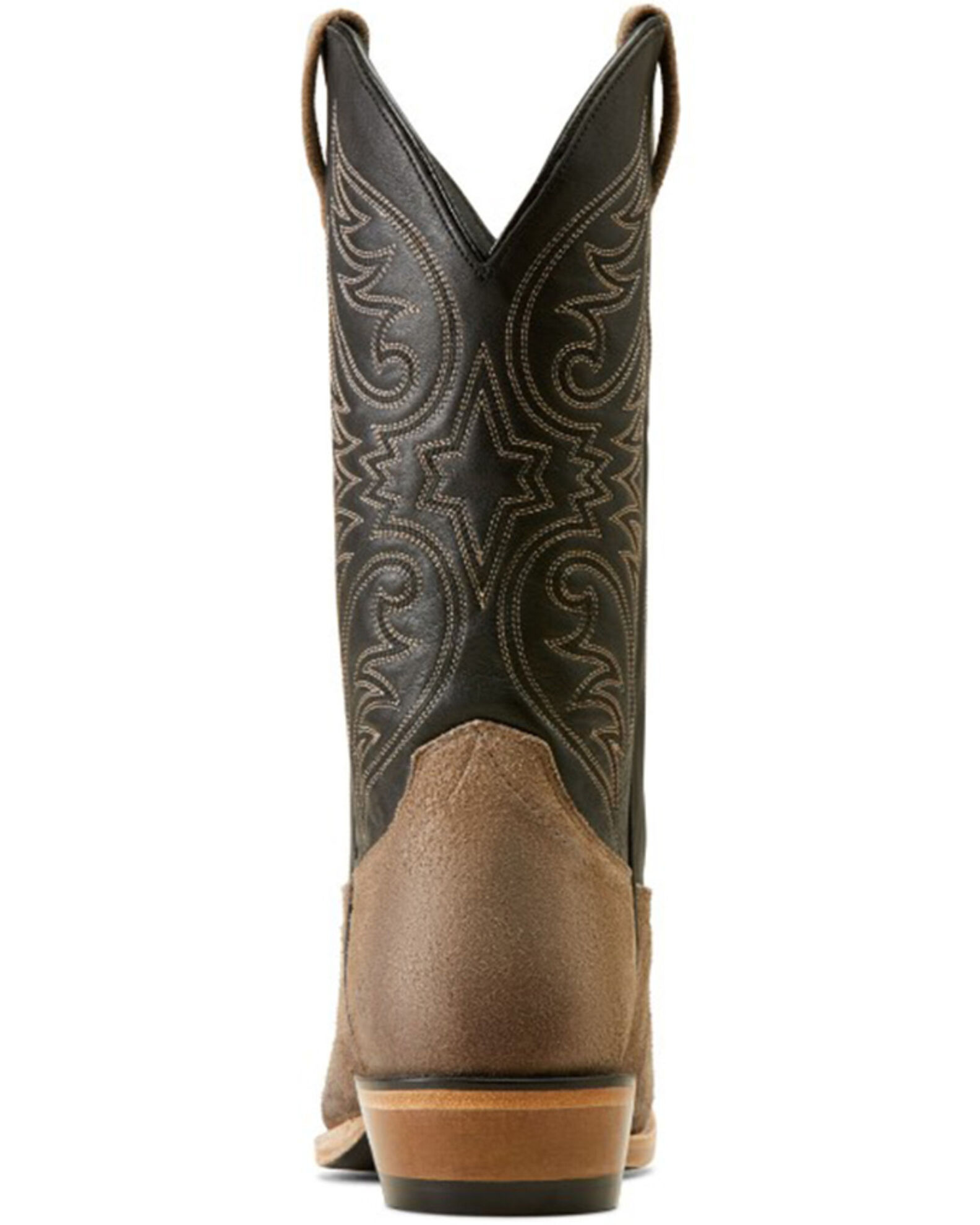 Image #3 - Ariat Men's Bankroll Roughout Western Boots - Round Toe, Grey, hi-res