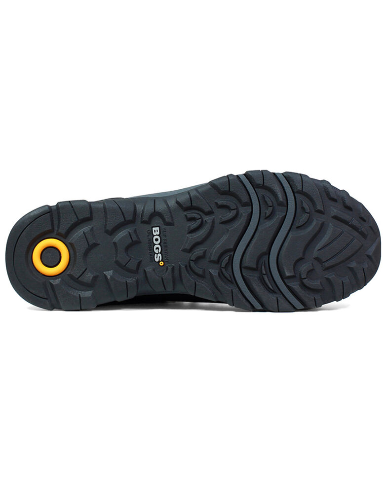 Bogs Men's Foundation Black Waterproof Work Boots - Composite Toe, Black, hi-res