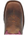 Image #6 - Rocky Women's Legacy 32 Western Boots - Square Toe , Brown/pink, hi-res