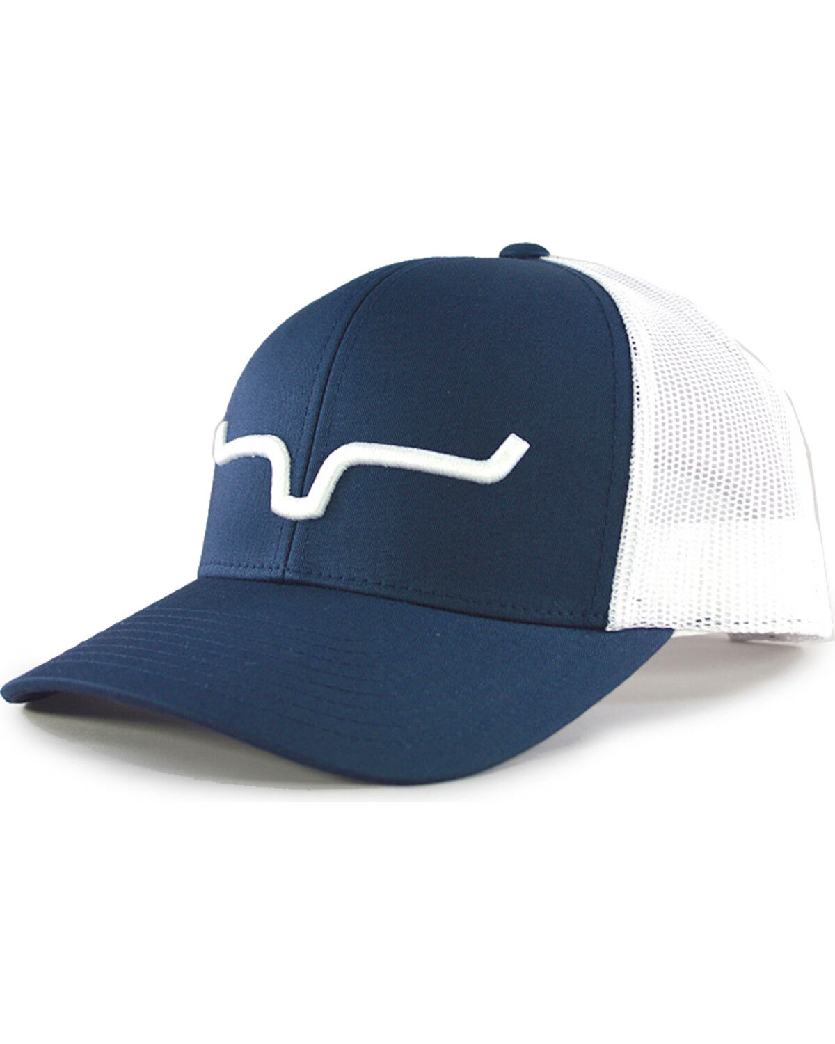 Image #1 - Kimes Ranch Men's Weekly Trucker Cap, Navy, hi-res