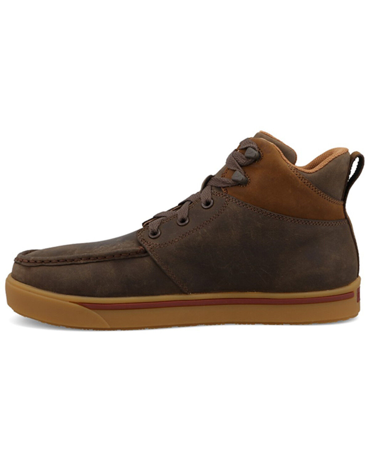 Image #3 - Twisted X Men's 5" Work Kicks - Nano Toe, Brown, hi-res