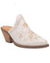 Image #1 - Laredo Women's Wildflower Mules - Snip Toe, White, hi-res