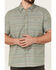 Image #3 - North River Men's Cozy Cotton Small Plaid Short Sleeve Button Down Western Shirt , Green, hi-res