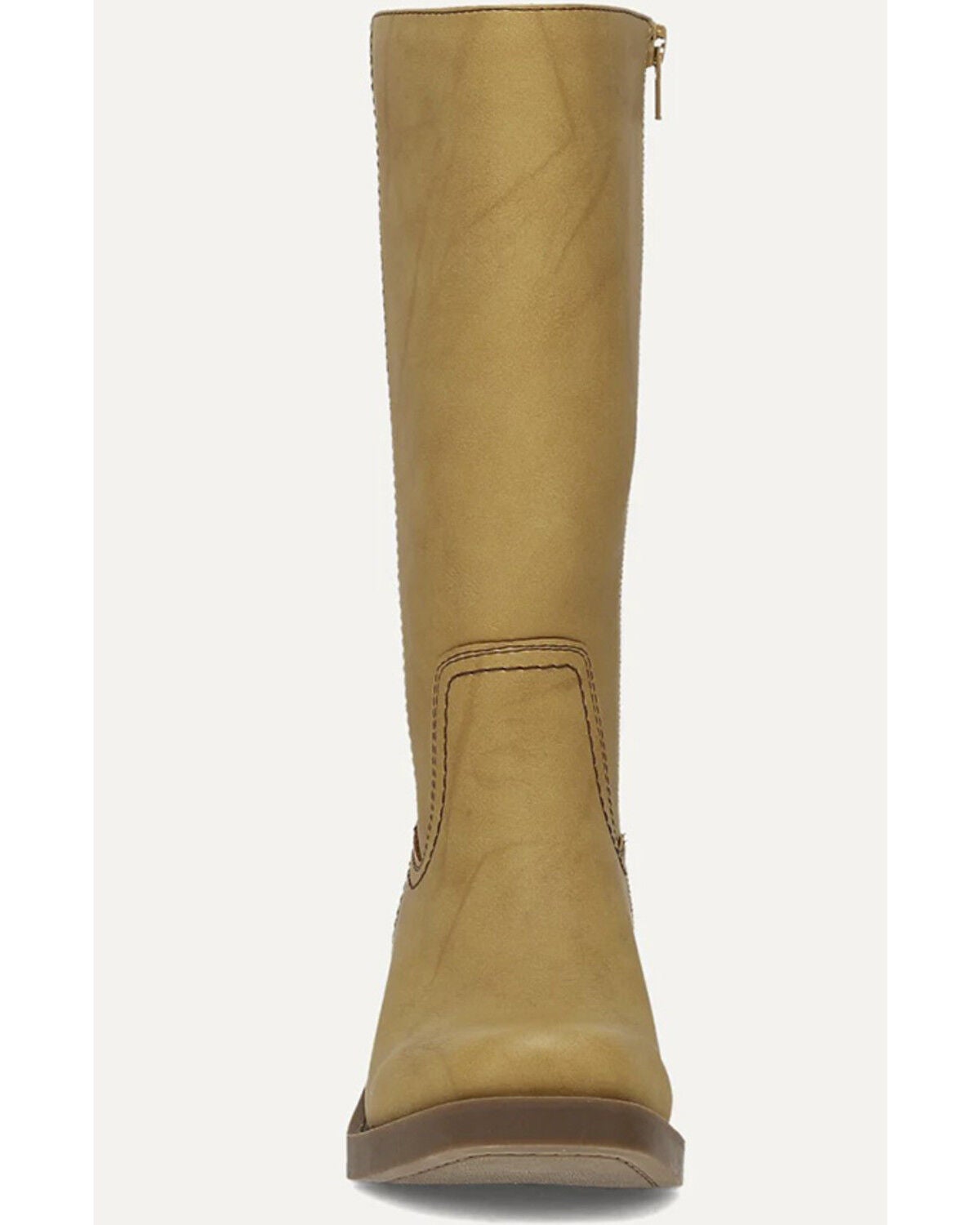 Image #3 - Frye & Co Girls' Miranda Tall Fashion Boots - Broad Square Toe, Yellow, hi-res
