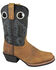 Smoky Mountain Youth Boys' Mesa Western Boots - Square Toe, Brown, hi-res