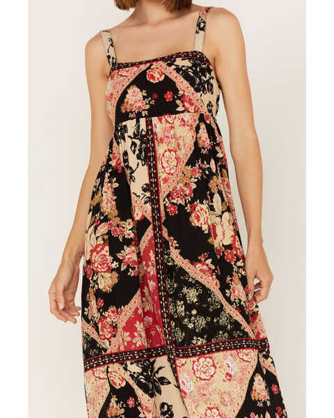 Image #3 - Band of the Free Women's Anthem Of The Sun Patchwork Floral Print Sleeveless Midi Dress, Multi, hi-res